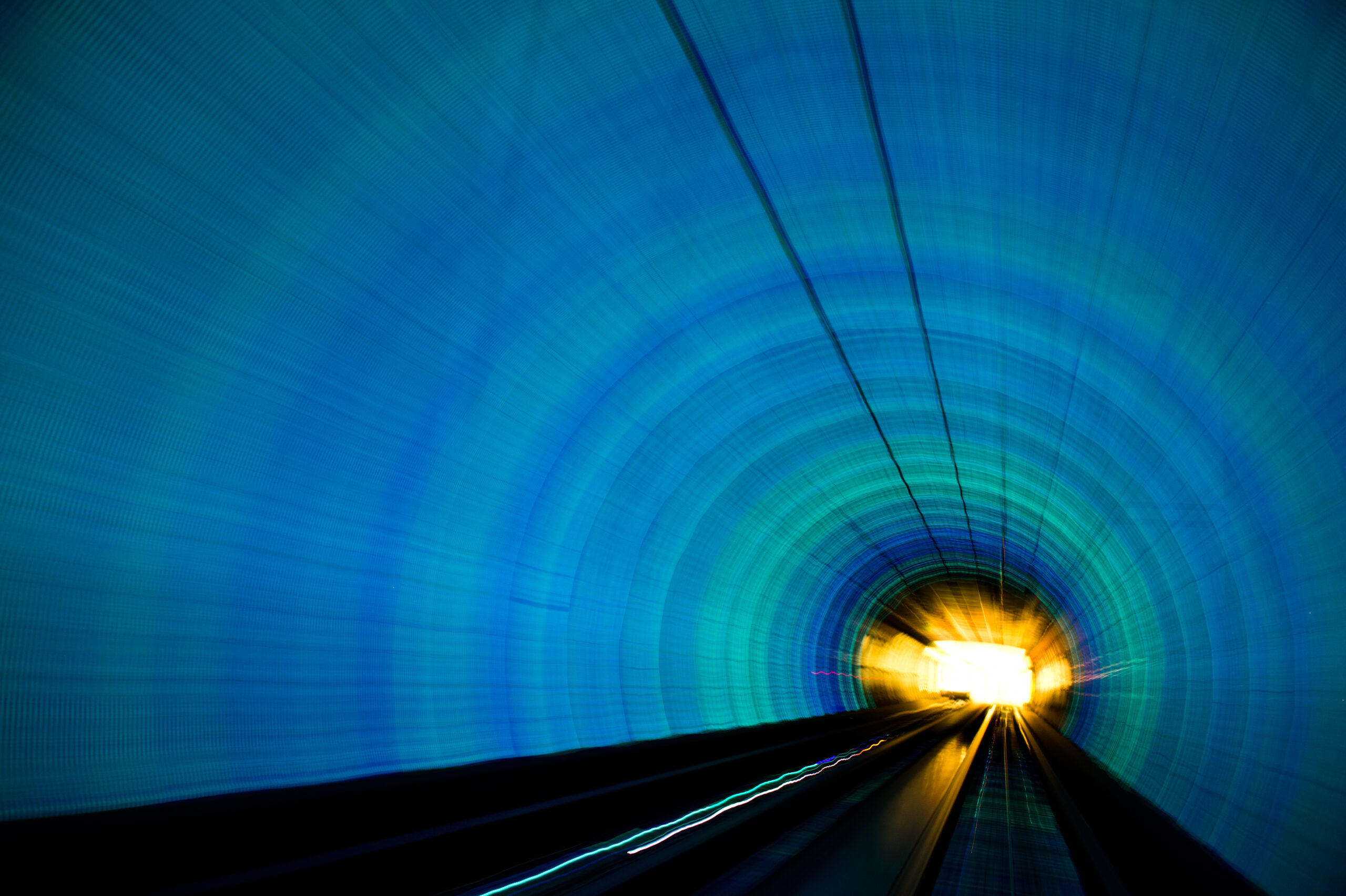 train moving